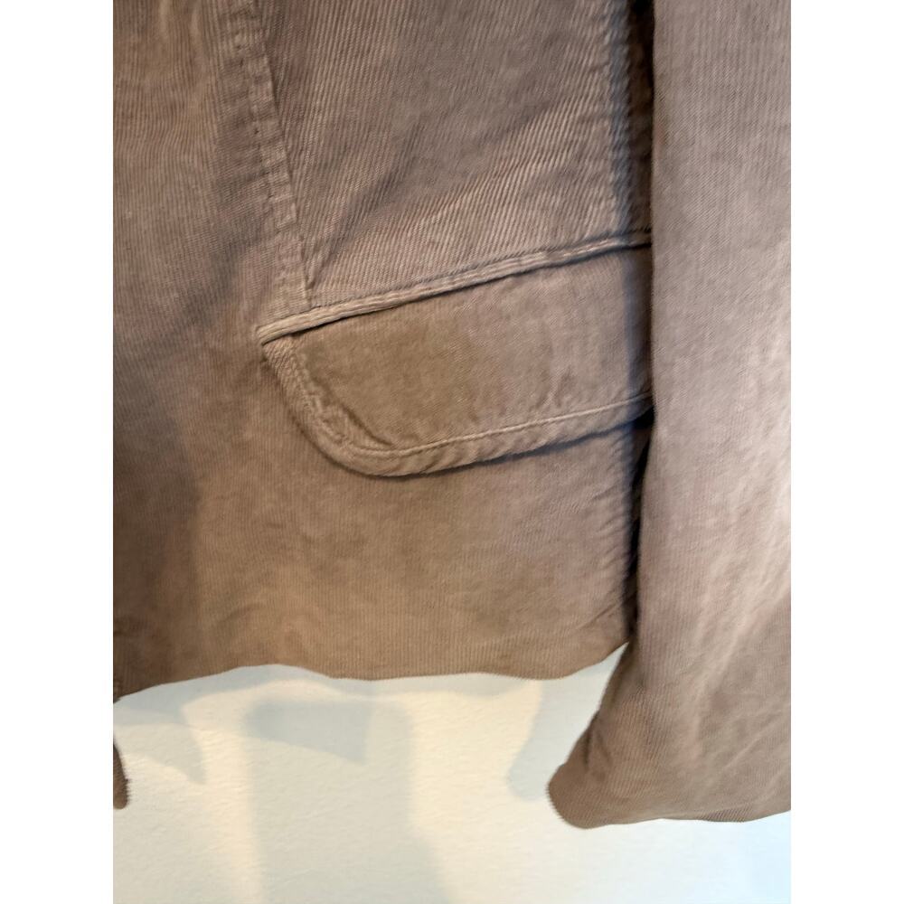 Zara Corduroy Jacket Mocha Brown XL - Picture 4 of 9